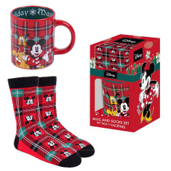SET TAZA + CALCETINES MICKEY MOUSE