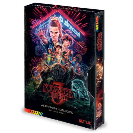 CUADERNO A5 STANGER THINGS